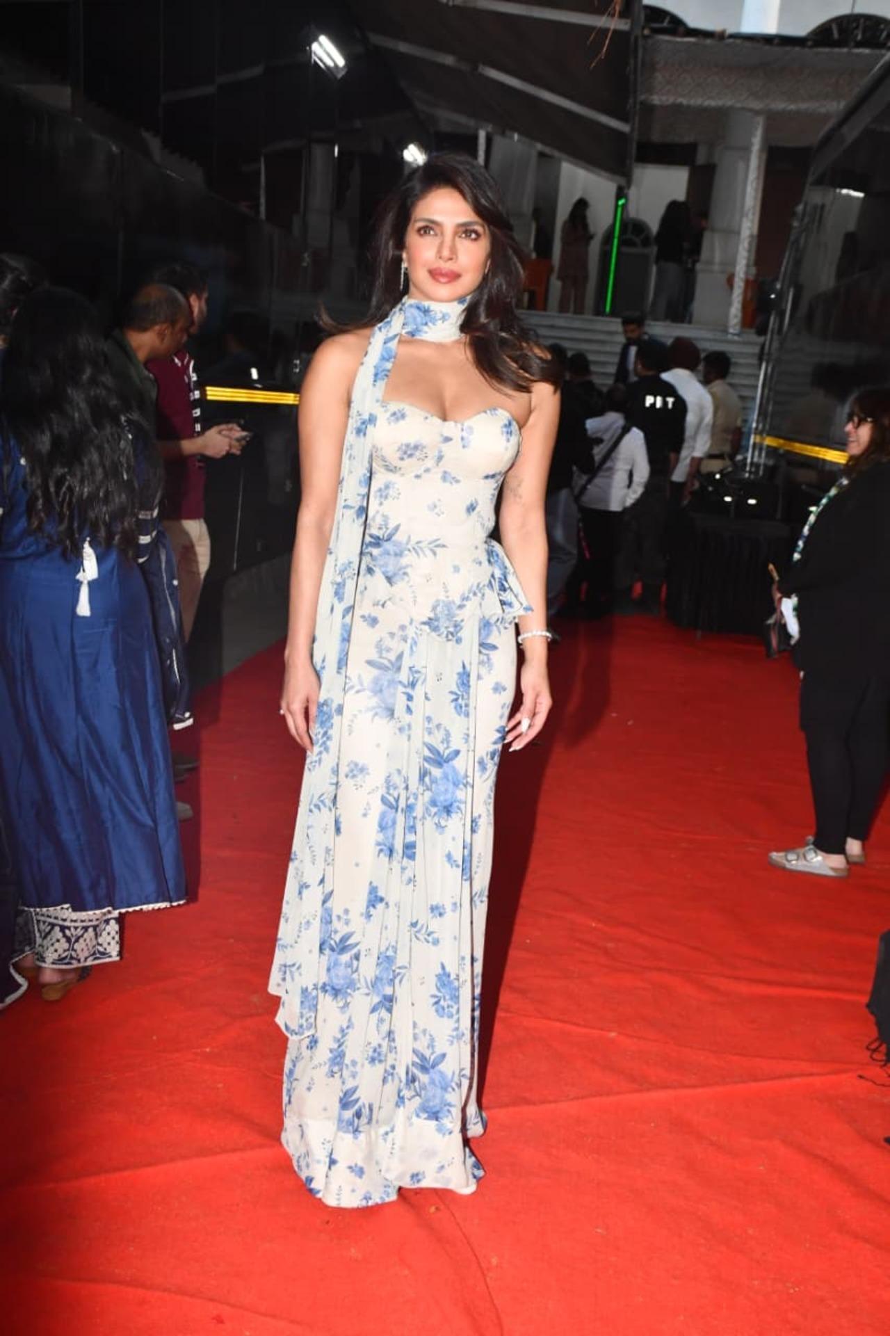 Priyanka Chopra Jonas was papped on the sets of The Great Indian Kapil Show Season 4.